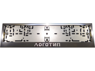 Рамка номерного знака Opel Antara (комплект) ТСС для Любые